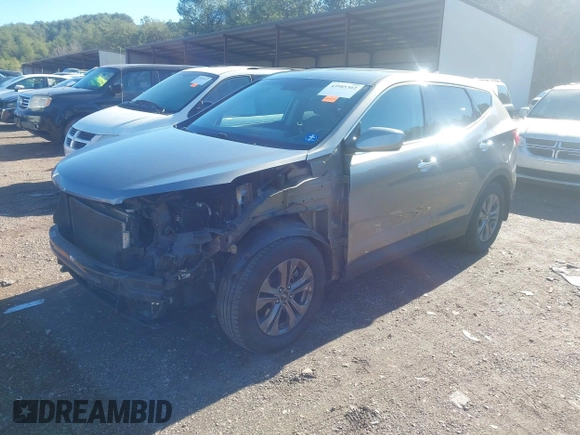 ✅ 2016 Hyundai Santa Fe • VIN: 5XYZT3LB0GG376540 • Lot: 43985302. Wystawiony na IAAI z przebiegiem 128 105 mil. Bezpłatny archiwum sprzedaży aukcyjnych z USA i szczegółowy raport historii pojazdu na DreamBid. Zdjęcie 2.