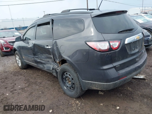 ✅ 2015 Chevrolet Traverse LS • VIN: 1GNKVFKD2FJ136041 • Lot: 44714783. Wystawiony na IAAI z przebiegiem 162 238 mil. Bezpłatny archiwum sprzedaży aukcyjnych z USA i szczegółowy raport historii pojazdu na DreamBid. Zdjęcie 3.