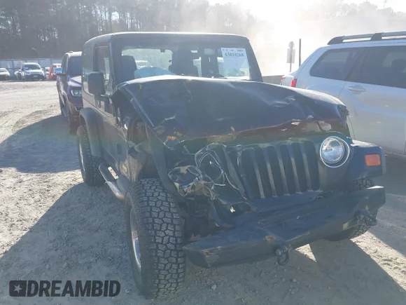 ✅ 2006 Jeep Wrangler SE • VIN: 1J4FA29166P754089 • Лот: 43810268. Опубліковано раніше на IAAI з пробігом 158 417 миль. Безкоштовний доступ до архіву аукціонних продажів зі США та докладний звіт про історію автомобіля на DreamBid. Зображення 1.