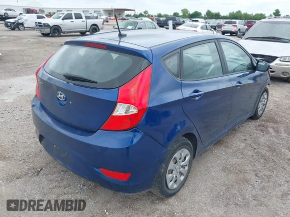 ✅ 2017 Hyundai Accent SE • VIN: KMHCT5AE2HU301008 • Лот: 45174250. Опубліковано раніше на IAAI з пробігом 110 824 миль. Безкоштовний доступ до архіву аукціонних продажів зі США та докладний звіт про історію автомобіля на DreamBid. Зображення 4.