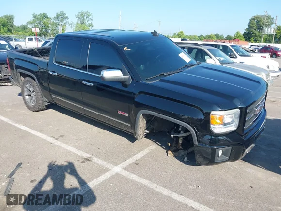 ✅ 2015 GMC Sierra 1500 SLT • VIN: 3GTU2VEC2FG344770 • Lot: 45320918. Listed on IAAI with 116,836 mi. Free auction sales archive from the USA and detailed vehicle history report at DreamBid. Image 1.