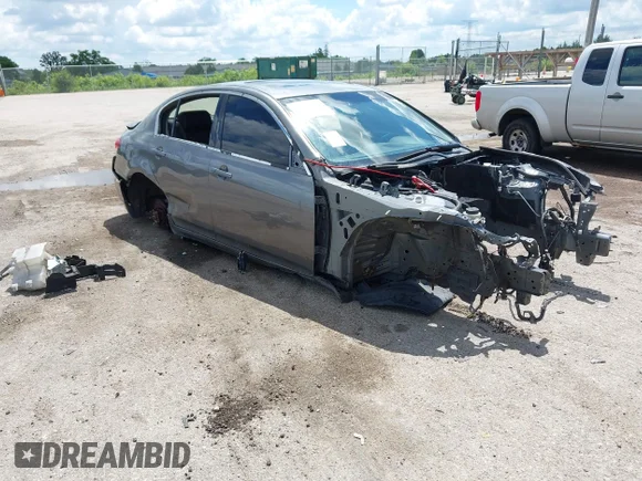 ✅ 2013 Infiniti G37 x • VIN: JN1CV6AR7DM770373 • Lot: 45481766. Listed on IAAI with Not provided. Free auction sales archive from the USA and detailed vehicle history report at DreamBid. Image 1.