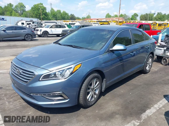 ✅ 2015 Hyundai Sonata SE • VIN: 5NPE24AFXFH204021 • Lot: 44933906. Wystawiony na IAAI z przebiegiem 173 460 mil. Bezpłatny archiwum sprzedaży aukcyjnych z USA i szczegółowy raport historii pojazdu na DreamBid. Zdjęcie 2.