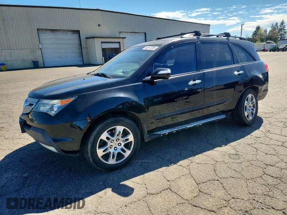 ✅ 2009 Acura MDX Technology • VIN: 2HNYD28469H514304 • Lot: 49317226. Listed on Copart with 235,225 mi. Free auction sales archive from the USA and detailed vehicle history report at DreamBid. Image 1.