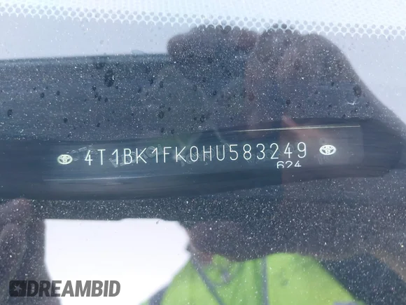 ✅ 2017 Toyota Camry XSE • VIN: 4T1BK1FK0HU583249 • Lot: 42288939. Wystawiony na IAAI z przebiegiem 20 737 mil. Bezpłatny archiwum sprzedaży aukcyjnych z USA i szczegółowy raport historii pojazdu na DreamBid. Zdjęcie 9.