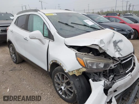 ✅ 2018 Buick Encore Sport Touring • VIN: KL4CJ1SBXJB521760 • Lot: 44119735. Listed on IAAI with 118,781 mi. Free auction sales archive from the USA and detailed vehicle history report at DreamBid. Image 1.