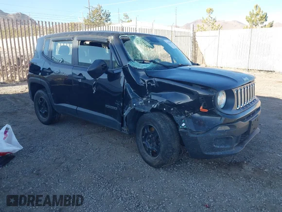 ✅ 2015 Jeep Renegade Sport • VIN: ZACCJBAT3FPC20301 • Lot: 44274864. Wystawiony na IAAI z przebiegiem 162 369 mil. Bezpłatny archiwum sprzedaży aukcyjnych z USA i szczegółowy raport historii pojazdu na DreamBid. Zdjęcie 1.