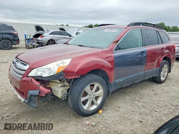 ✅ 2014 Subaru Outback Limited • VIN: 4S4BRBNC3E3264876 • Lot: 54833356. Wystawiony na Copart z przebiegiem 156 370 mil. Bezpłatny archiwum sprzedaży aukcyjnych z USA i szczegółowy raport historii pojazdu na DreamBid. Zdjęcie 1.