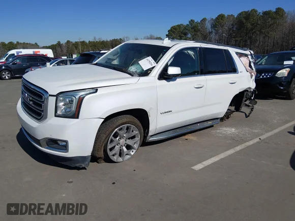 ✅ 2018 GMC Yukon SLT • VIN: 1GKS1BKC6JR317422 • Lot: 44390264. Wystawiony na IAAI z przebiegiem 163 585 mil. Bezpłatny archiwum sprzedaży aukcyjnych z USA i szczegółowy raport historii pojazdu na DreamBid. Zdjęcie 2.