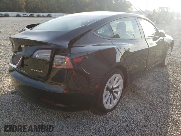 ✅ 2022 Tesla Model 3 Long Range • VIN: 5YJ3E1EB2NF105047 • Лот: 63319132. Опубліковано раніше на Copart з пробігом 5 836 миль. Безкоштовний доступ до архіву аукціонних продажів зі США та докладний звіт про історію автомобіля на DreamBid. Зображення 4.