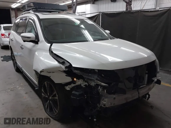 ✅ 2017 Nissan Pathfinder SL • VIN: 5N1DR2MN3HC641819 • Lot: 43230383. Listed on IAAI with Not provided. Free auction sales archive from the USA and detailed vehicle history report at DreamBid. Image 1.