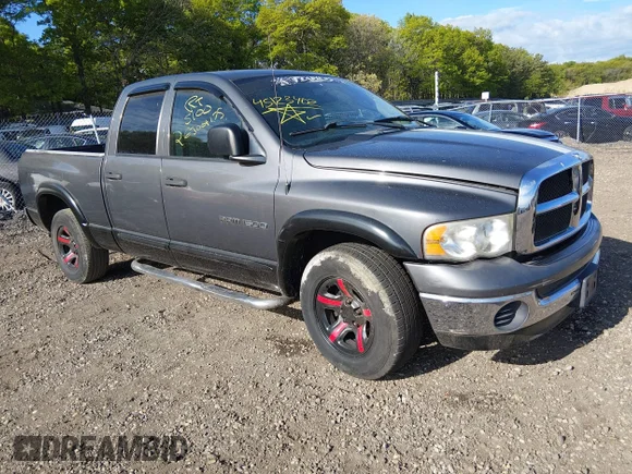 ✅ 2004 Dodge 1500 SLT • VIN: 1D7HA18N44S619013 • Лот: 45123402. Опубліковано раніше на IAAI з пробігом Не вказано. Безкоштовний доступ до архіву аукціонних продажів зі США та докладний звіт про історію автомобіля на DreamBid. Зображення 1.