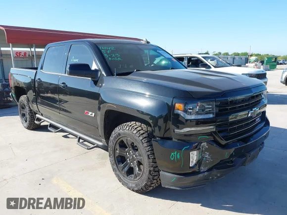 ✅ 2018 Chevrolet Silverado 1500 LTZ • VIN: 3GCUKSEC5JG134719 • Lot: 44797963. Listed on IAAI with 49,699 mi. Free auction sales archive from the USA and detailed vehicle history report at DreamBid. Image 1.