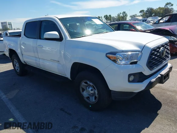 ✅ 2020 Toyota Tacoma SR • VIN: 5TFAX5GN8LX166809 • Lot: 44495375. Listed on IAAI with 76,020 mi. Free auction sales archive from the USA and detailed vehicle history report at DreamBid. Image 1.
