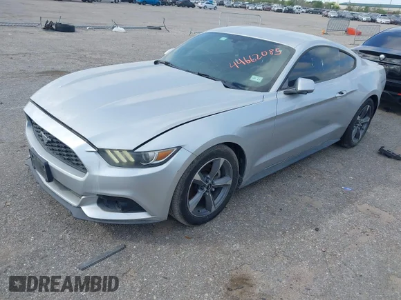 ✅ 2016 Ford Mustang V6 • VIN: 1FA6P8AM9G5242200 • Lot: 44662085. Listed on IAAI with 168,302 mi. Free auction sales archive from the USA and detailed vehicle history report at DreamBid. Image 2.