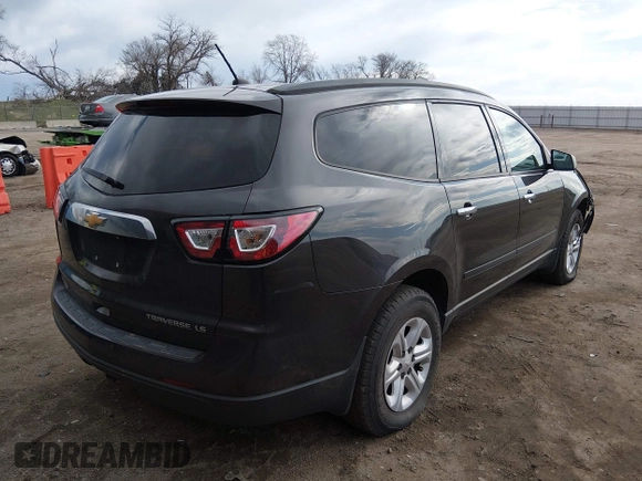 ✅ 2015 Chevrolet Traverse LS • VIN: 1GNKRFED8FJ124203 • Лот: 44807421. Опубликован ранее на IAAI с пробегом 177 260 миль. Бесплатный доступ к архиву аукционных продаж из США и подробный отчёт об истории автомобиля на DreamBid. Изображение 4.