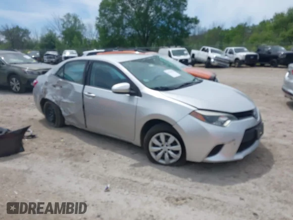 ✅ 2014 Toyota Corolla S Plus • VIN: 5YFBURHE0EP079555 • Lot: 45362286. Wystawiony na IAAI z przebiegiem 107 324 mil. Bezpłatny archiwum sprzedaży aukcyjnych z USA i szczegółowy raport historii pojazdu na DreamBid. Zdjęcie 1.