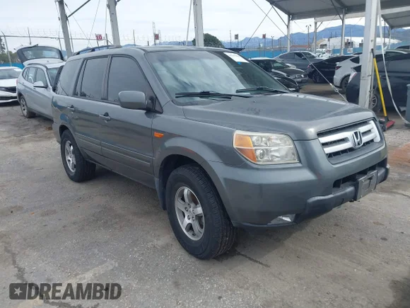 ✅ 2008 Honda Pilot SE • VIN: 5FNYF18318B034841 • Lot: 44417086. Listed on IAAI with 191,025 mi. Free auction sales archive from the USA and detailed vehicle history report at DreamBid. Image 1.