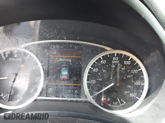 ✅ 2019 Nissan Sentra SV • VIN: 3N1AB7AP1KY448925 • Lot: 44590893. Wystawiony na IAAI z przebiegiem 86 450 mil. Bezpłatny archiwum sprzedaży aukcyjnych z USA i szczegółowy raport historii pojazdu na DreamBid. Zdjęcie 7.