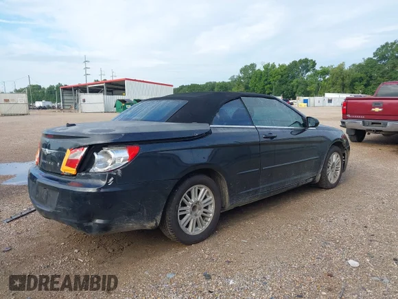 ✅ 2008 Chrysler Sebring Touring • VIN: 1C3LC55R98N277483 • Лот: 42855515. Опубліковано раніше на IAAI з пробігом 176 877 миль. Безкоштовний доступ до архіву аукціонних продажів зі США та докладний звіт про історію автомобіля на DreamBid. Зображення 4.