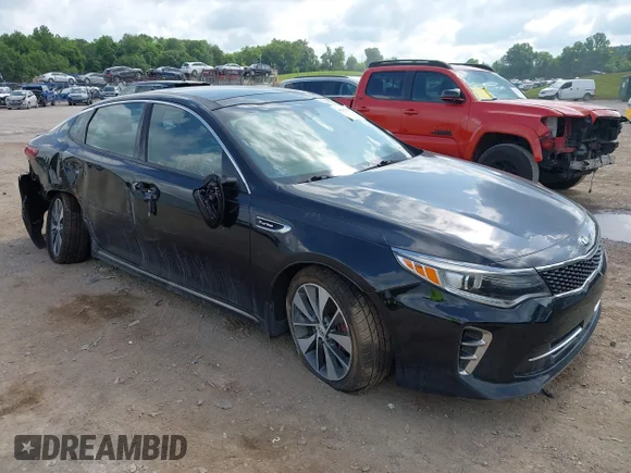 ✅ 2016 Kia Optima SXL Turbo • VIN: 5XXGV4L22GG029626 • Lot: 45113757. Listed on IAAI with 95,124 mi. Free auction sales archive from the USA and detailed vehicle history report at DreamBid. Image 1.