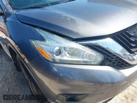 ✅ 2017 Nissan Murano S • VIN: 5N1AZ2MG0HN137687 • Lot: 43317175. Wystawiony na IAAI z przebiegiem 108 479 mil. Bezpłatny archiwum sprzedaży aukcyjnych z USA i szczegółowy raport historii pojazdu na DreamBid. Zdjęcie 6.