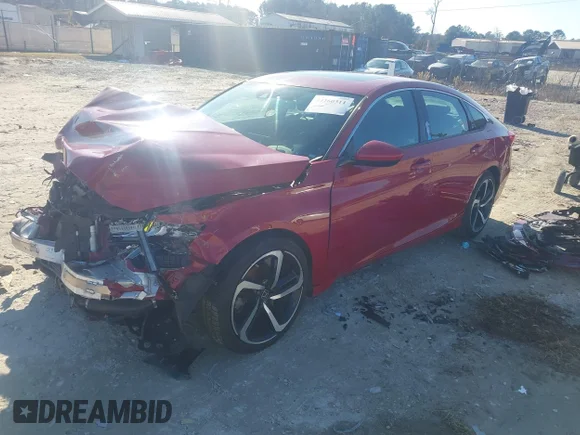 ✅ 2018 Honda Accord Sport • VIN: 1HGCV2F36JA025431 • Lot: 44260311. Wystawiony na IAAI z przebiegiem 82 752 mil. Bezpłatny archiwum sprzedaży aukcyjnych z USA i szczegółowy raport historii pojazdu na DreamBid. Zdjęcie 2.