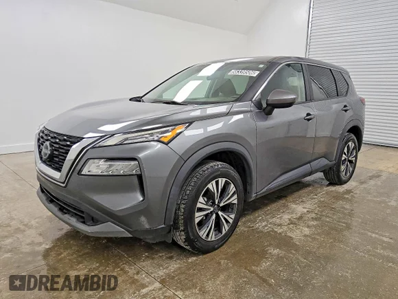 ✅ 2023 Nissan Rogue SV • VIN: 5N1BT3BA0PC796552 • Lot: 56339506. Listed on Copart with 86,061 mi. Free auction sales archive from the USA and detailed vehicle history report at DreamBid. Image 1.