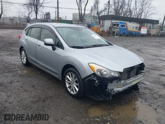 ✅ 2013 Subaru Impreza Premium • VIN: JF1GPAC66D2874918 • Lot: 44594781. Wystawiony na IAAI z przebiegiem 138 164 mil. Bezpłatny archiwum sprzedaży aukcyjnych z USA i szczegółowy raport historii pojazdu na DreamBid. Zdjęcie 1.