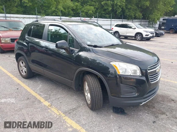 ✅ 2015 Chevrolet Trax LT • VIN: 3GNCJRSB2FL207876 • Лот: 45577073. Опубликован ранее на IAAI с пробегом 128 503 миль. Бесплатный доступ к архиву аукционных продаж из США и подробный отчёт об истории автомобиля на DreamBid. Изображение 1.