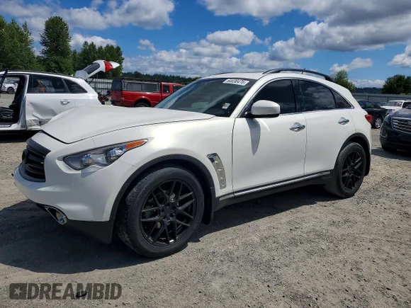 ✅ 2013 Infiniti FX Limited Edition • VIN: JN8CS1MW8DM170685 • Lot: 60030476. Wystawiony na Copart z przebiegiem 112 475 mil. Bezpłatny archiwum sprzedaży aukcyjnych z USA i szczegółowy raport historii pojazdu na DreamBid. Zdjęcie 1.