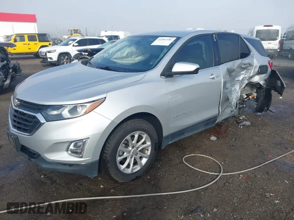 ✅ 2020 Chevrolet Equinox LT • VIN: 3GNAXKEV1LS551607 • Lot: 44382186. Wystawiony na IAAI z przebiegiem 32 912 mil. Bezpłatny archiwum sprzedaży aukcyjnych z USA i szczegółowy raport historii pojazdu na DreamBid. Zdjęcie 2.