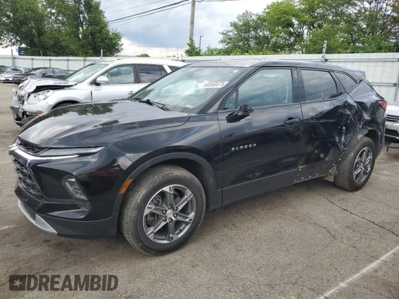 ✅ 2023 Chevrolet Blazer LT • VIN: 3GNKBCR43PS144291 • Лот: 58850075. Опубликован ранее на Copart с пробегом 71 631 миль. Бесплатный доступ к архиву аукционных продаж из США и подробный отчёт об истории автомобиля на DreamBid. Изображение 1.