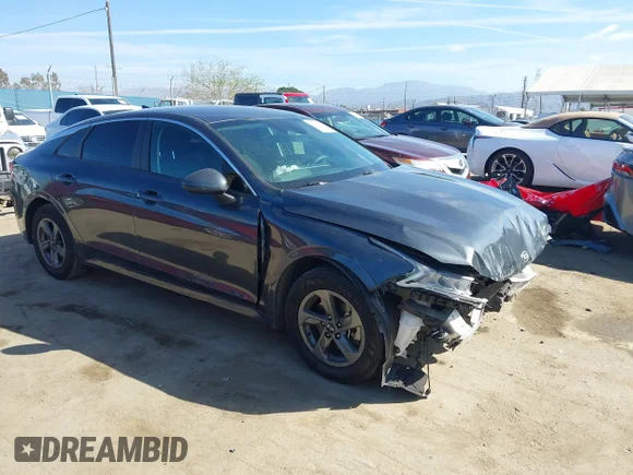✅ 2021 Kia K5 LXS • VIN: 5XXG14J24MG038158 • Лот: 41713312. Опубліковано раніше на IAAI з пробігом 46 431 миль. Безкоштовний доступ до архіву аукціонних продажів зі США та докладний звіт про історію автомобіля на DreamBid. Зображення 1.