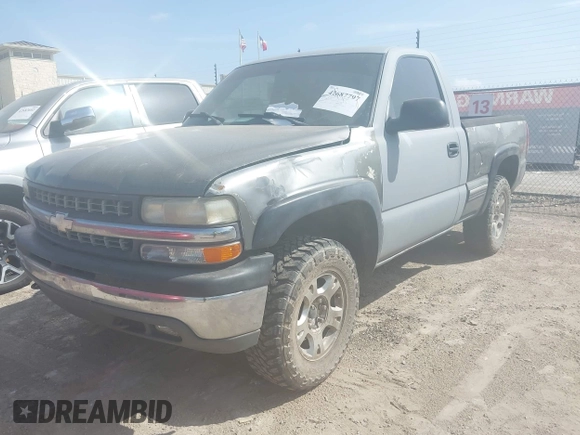 ✅ 2000 Chevrolet Silverado 1500 • VIN: 1GCEK14V3YZ229677 • Lot: 42687797. Wystawiony na IAAI z przebiegiem 211 469 mil. Bezpłatny archiwum sprzedaży aukcyjnych z USA i szczegółowy raport historii pojazdu na DreamBid. Zdjęcie 2.