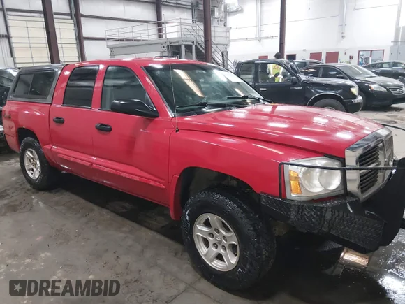 ✅ 2006 Dodge Dakota SLT • VIN: 1D7HW48N66S502863 • Lot: 45185629. Wystawiony na IAAI z przebiegiem 166 625 mil. Bezpłatny archiwum sprzedaży aukcyjnych z USA i szczegółowy raport historii pojazdu na DreamBid. Zdjęcie 1.