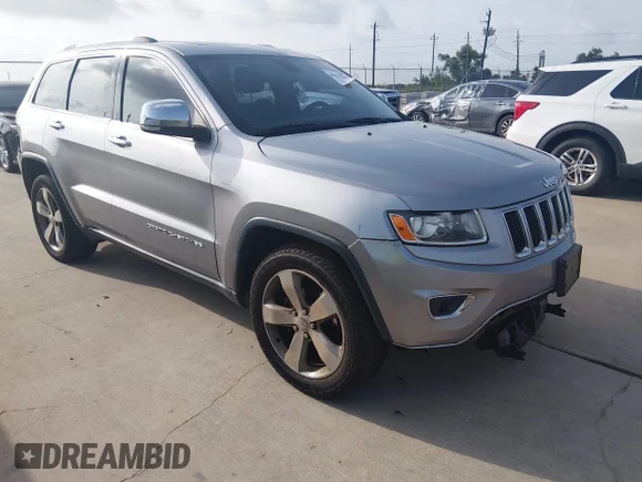 ✅ 2014 Jeep Grand Cherokee Limited • VIN: 1C4RJFBGXEC288696 • Lot: 45470260. Listed on IAAI with 200,696 mi. Free auction sales archive from the USA and detailed vehicle history report at DreamBid. Image 1.