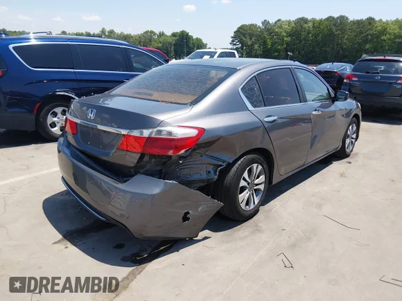✅ 2013 Honda Accord LX • VIN: 1HGCR2F30DA003580 • Lot: 45337750. Wystawiony na IAAI z przebiegiem 318 123 mil. Bezpłatny archiwum sprzedaży aukcyjnych z USA i szczegółowy raport historii pojazdu na DreamBid. Zdjęcie 4.