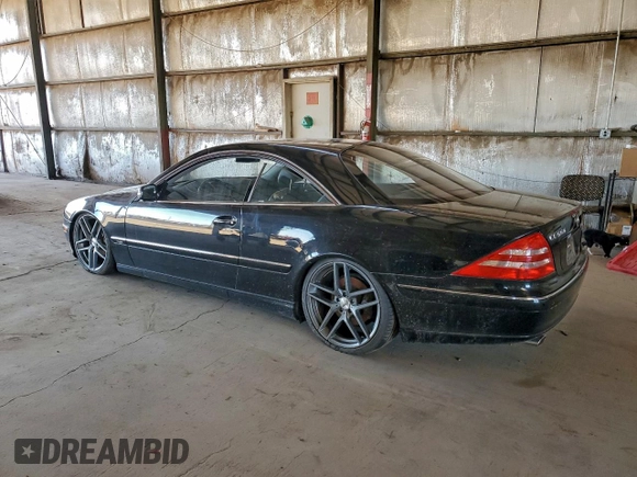 ✅ 2001 Mercedes-Benz CL 500/600 • VIN: WDBPJ78J11A018034 • Lot: 99178915. Wystawiony na Copart z przebiegiem 79 863 mil. Bezpłatny archiwum sprzedaży aukcyjnych z USA i szczegółowy raport historii pojazdu na DreamBid. Zdjęcie 2.