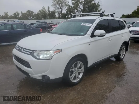 ✅ 2014 Mitsubishi Outlander GT • VIN: JA4JZ4AX3EZ012976 • Lot: 73575784. Wystawiony na Copart z przebiegiem 187 500 mil. Bezpłatny archiwum sprzedaży aukcyjnych z USA i szczegółowy raport historii pojazdu na DreamBid. Zdjęcie 1.