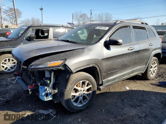 ✅ 2015 Jeep Cherokee Trailhawk • VIN: 1C4PJMBB7FW595016 • Lot: 75890155. Wystawiony na Copart z przebiegiem 120 947 mil. Bezpłatny archiwum sprzedaży aukcyjnych z USA i szczegółowy raport historii pojazdu na DreamBid. Zdjęcie 1.