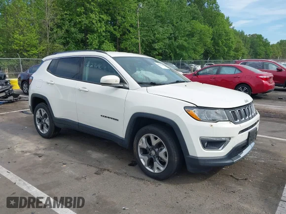 ✅ 2019 Jeep Compass Limited • VIN: 3C4NJDCB1KT639470 • Lot: 44926295. Wystawiony na IAAI z przebiegiem 143 850 mil. Bezpłatny archiwum sprzedaży aukcyjnych z USA i szczegółowy raport historii pojazdu na DreamBid. Zdjęcie 1.
