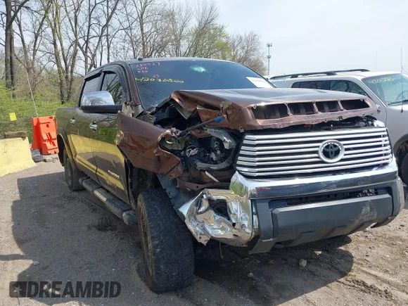 ✅ 2016 Toyota Tundra Limited • VIN: 5TFHW5F11GX523933 • Lot: 42030820. Listed on IAAI with 174,135 mi. Free auction sales archive from the USA and detailed vehicle history report at DreamBid. Image 1.