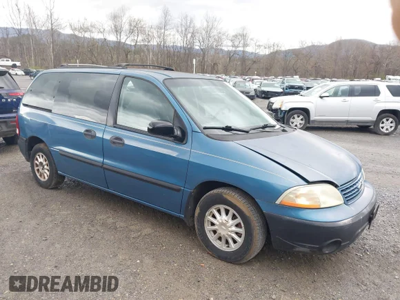 ✅ 2001 Ford Windstar LX • VIN: 2FMZA51461BA04682 • Lot: 44610564. Listed on IAAI with 130,310 mi. Free auction sales archive from the USA and detailed vehicle history report at DreamBid. Image 1.