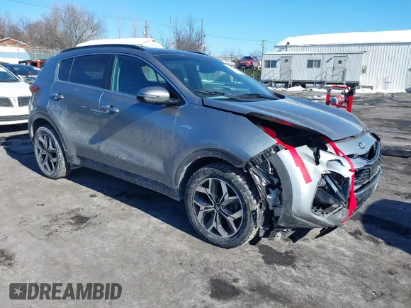 ✅ 2021 Kia Sportage EX • VIN: KNDPNCAC5M7916986 • Lot: 44275625. Wystawiony na IAAI z przebiegiem 84 398 mil. Bezpłatny archiwum sprzedaży aukcyjnych z USA i szczegółowy raport historii pojazdu na DreamBid. Zdjęcie 1.