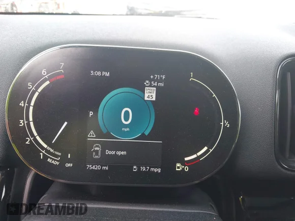 ✅ 2022 MINI Countryman Cooper • VIN: WMZ23BR03N3N53441 • Lot: 44784023. Wystawiony na IAAI z przebiegiem 75 420 mil. Bezpłatny archiwum sprzedaży aukcyjnych z USA i szczegółowy raport historii pojazdu na DreamBid. Zdjęcie 7.
