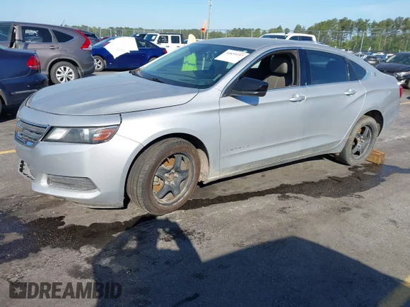 ✅ 2019 Chevrolet Impala LS • VIN: 2G11X5S30K9126543 • Lot: 44839357. Listed on IAAI with 201,328 mi. Free auction sales archive from the USA and detailed vehicle history report at DreamBid. Image 2.