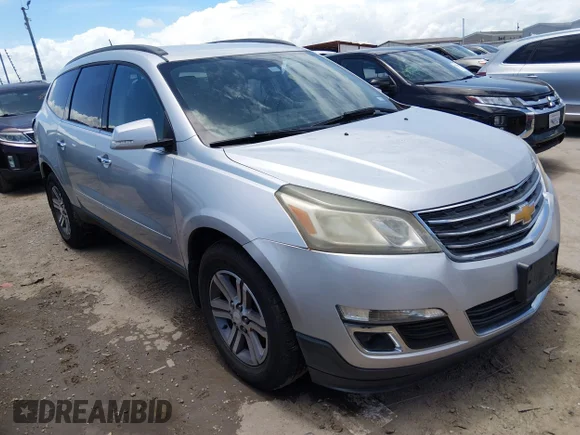 ✅ 2016 Chevrolet Traverse LT • VIN: 1GNKRHKD3GJ163315 • Lot: 45355320. Wystawiony na IAAI z przebiegiem 153 480 mil. Bezpłatny archiwum sprzedaży aukcyjnych z USA i szczegółowy raport historii pojazdu na DreamBid. Zdjęcie 1.