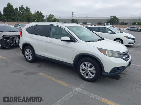 ✅ 2014 Honda CR-V EX-L • VIN: 5J6RM3H79EL025624 • Lot: 45364983. Listed on IAAI with 305,647 mi. Free auction sales archive from the USA and detailed vehicle history report at DreamBid. Image 1.