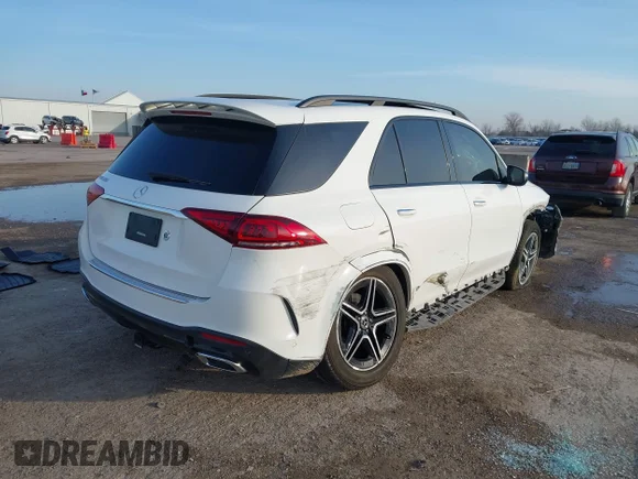 ✅ 2022 Mercedes-Benz GLE 350 • VIN: 4JGFB4JB2NA754672 • Lot: 44186466. Wystawiony na IAAI z przebiegiem 80 349 mil. Bezpłatny archiwum sprzedaży aukcyjnych z USA i szczegółowy raport historii pojazdu na DreamBid. Zdjęcie 4.